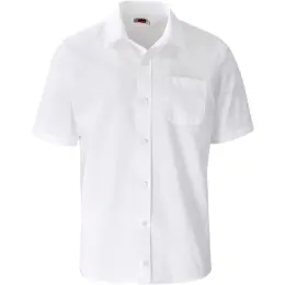 Mens Short Sleeve Kensington Shirt White